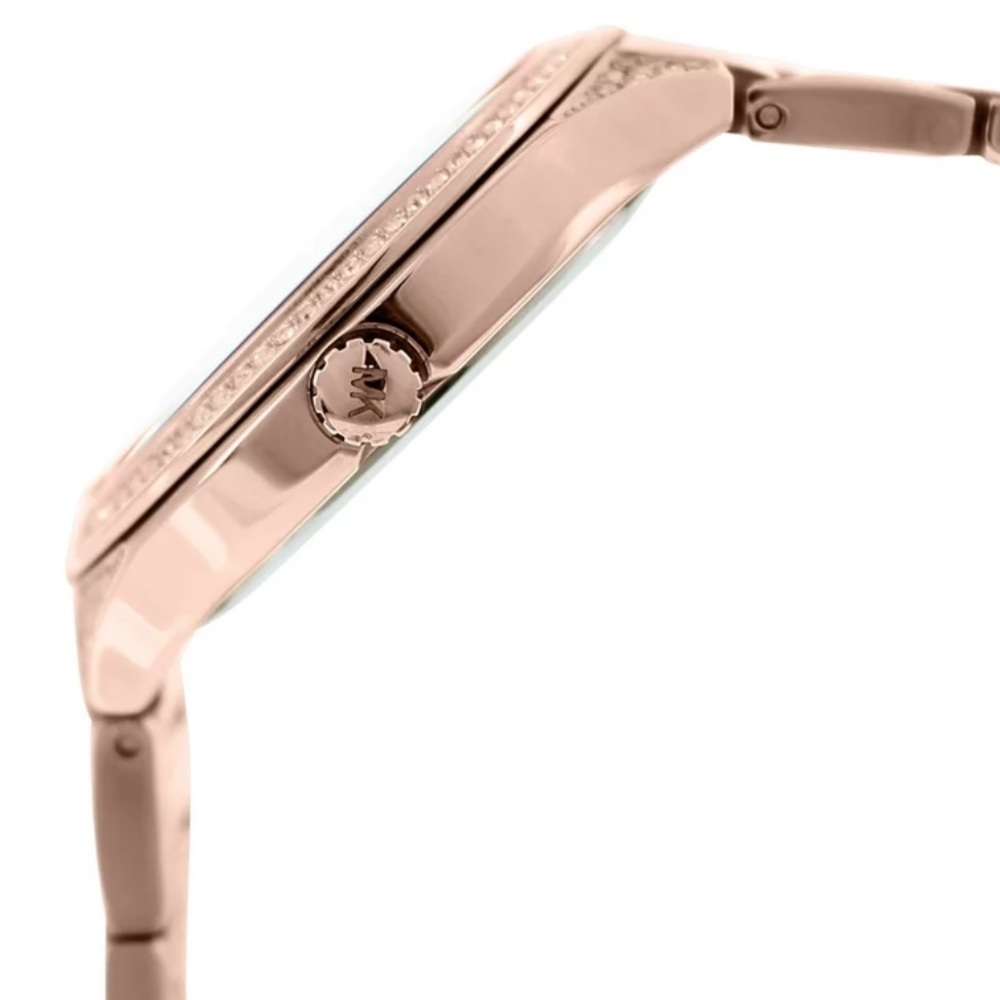 NWT Michael Kors MK3313 Women's Kerry Rose Gold-Tone Watch - Picture 4 of 6